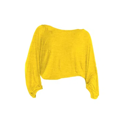 Carlton Jones Women's Yellow / Orange Bamboo Sleeves - Yellow & Orange In Yellow/orange