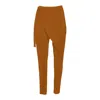 Carlton Jones Women's Yellow / Orange Bamboo Wrap Pant - Yellow & Orange In Yellow/orange