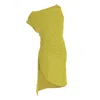 Carlton Jones Women's Yellow / Orange Estelle Dress - Citrine In Yellow/orange