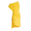 Carlton Jones Women's Yellow / Orange Estelle Dress - Yellow In Yellow/orange