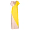 Carlton Jones Women's Yellow / Orange Zahara Maxi Dress - Yellow & Orange In Yellow/orange