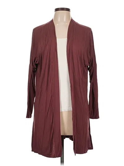 Pre-owned Carly Jean 3/4 Sleeve T-shirt In Burgundy