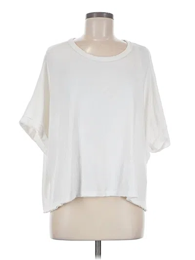 Pre-owned Carly Jean 3/4 Sleeve T-shirt In Ivory