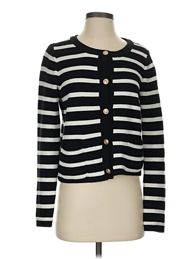 Pre-owned Carly Jean Cardigan Sweater In Black