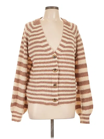 Pre-owned Carly Jean Cardigan Sweater In Brown