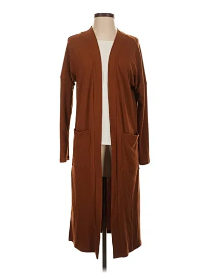 Pre-owned Carly Jean Cardigan Sweater In Brown