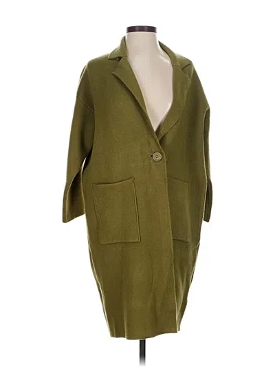 Pre-owned Carly Jean Cardigan Sweater In Green