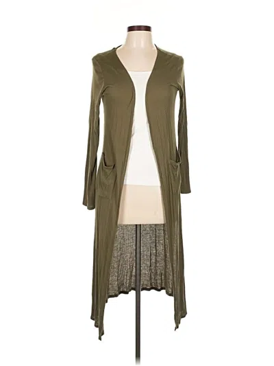 Pre-owned Carly Jean Cardigan Sweater In Green