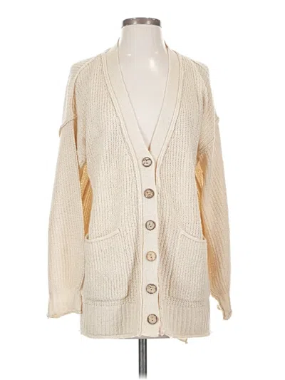 Pre-owned Carly Jean Cardigan Sweater In Ivory