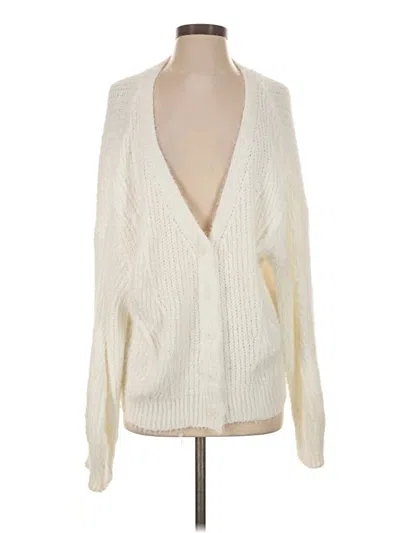 Pre-owned Carly Jean Cardigan Sweater In Ivory