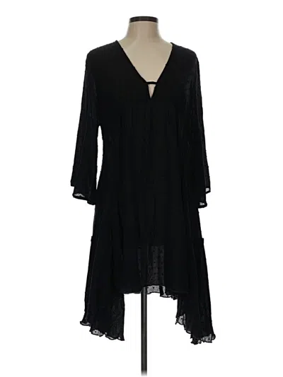 Pre-owned Carly Jean Casual Dress In Black
