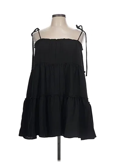 Pre-owned Carly Jean Casual Dress In Black