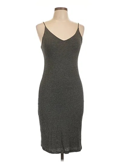Pre-owned Carly Jean Casual Dress In Gray