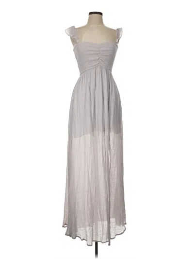 Pre-owned Carly Jean Cocktail Dress In Gray