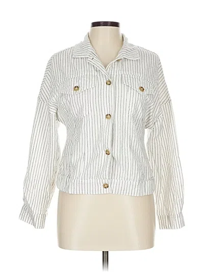 Pre-owned Carly Jean Jacket In White