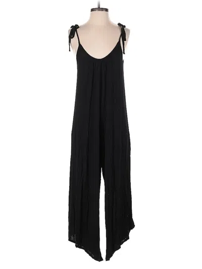 Pre-owned Carly Jean Jumpsuit In Black