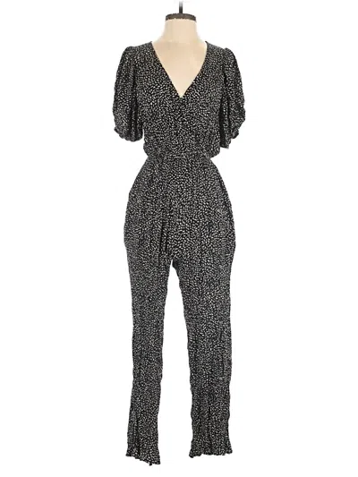 Pre-owned Carly Jean Jumpsuit In Black