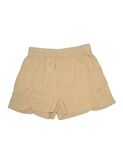 Pre-owned Carly Jean Khaki Shorts In Tan