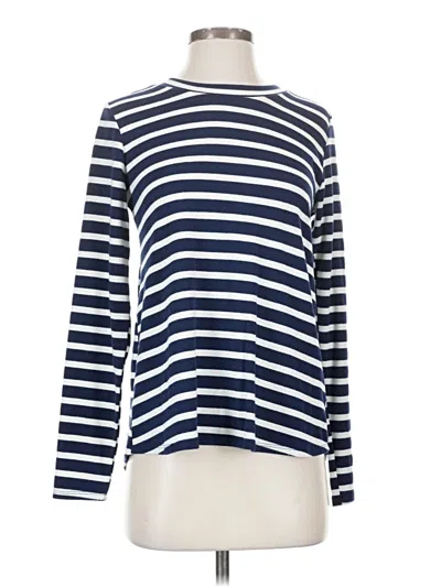 Pre-owned Carly Jean Long Sleeve Top In Blue