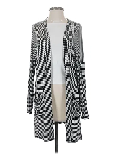 Pre-owned Carly Jean Long Sleeve T-shirt In Gray