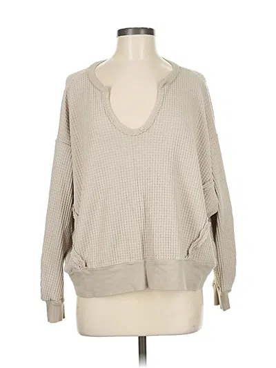 Pre-owned Carly Jean Pullover Sweater In Brown