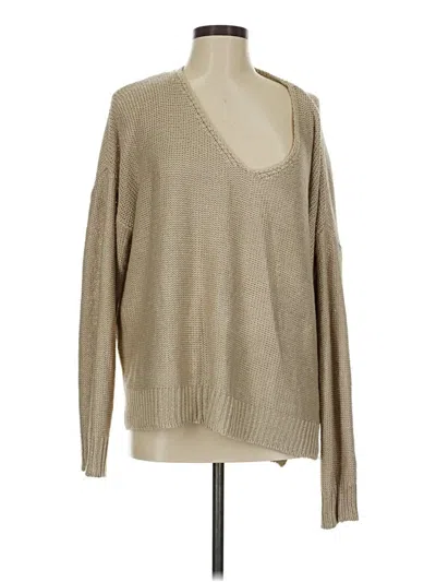 Pre-owned Carly Jean Pullover Sweater In Brown