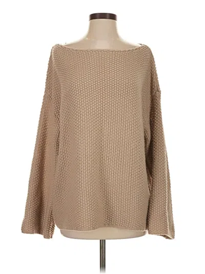 Pre-owned Carly Jean Pullover Sweater In Brown