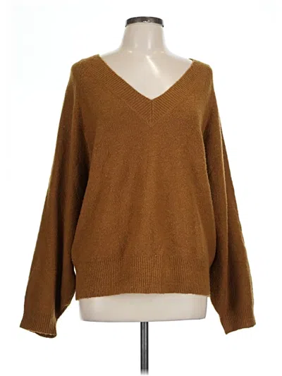 Pre-owned Carly Jean Pullover Sweater In Brown