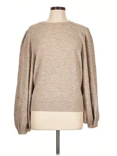 Pre-owned Carly Jean Pullover Sweater In Tan
