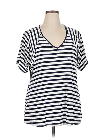 Pre-owned Carly Jean Short Sleeve T-shirt In Blue