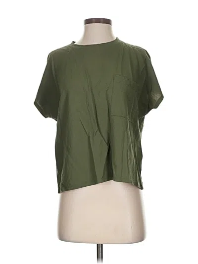 Pre-owned Carly Jean Short Sleeve T-shirt In Green
