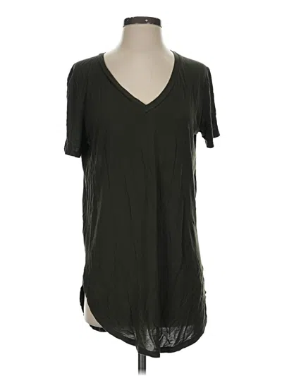 Pre-owned Carly Jean Short Sleeve Top In Black