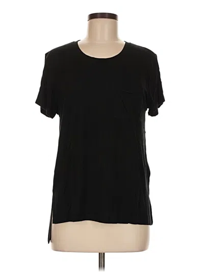 Pre-owned Carly Jean Short Sleeve T-shirt In Black