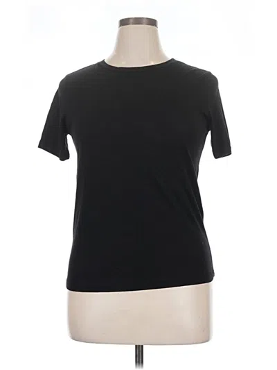 Pre-owned Carly Jean Short Sleeve T-shirt In Black