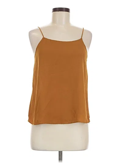 Pre-owned Carly Jean Sleeveless Top In Brown