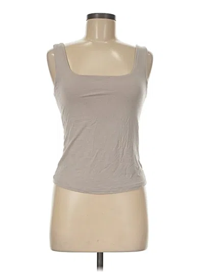 Pre-owned Carly Jean Sleeveless Top In Gray