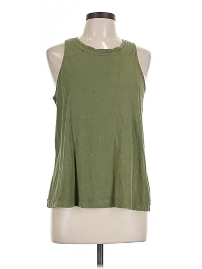 Pre-owned Carly Jean Sleeveless T-shirt In Green