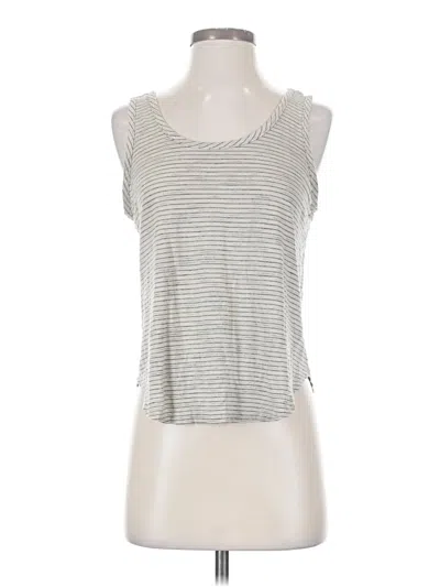 Pre-owned Carly Jean Sleeveless T-shirt In Silver