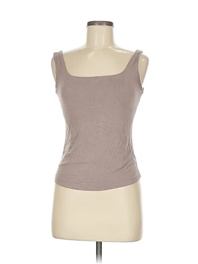 Pre-owned Carly Jean Tank Top In Brown
