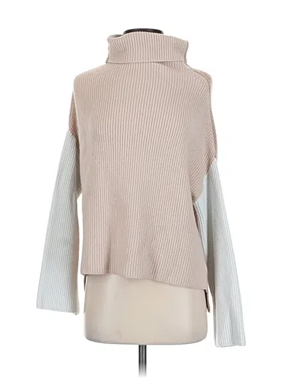 Pre-owned Carly Jean Turtleneck Sweater In Brown