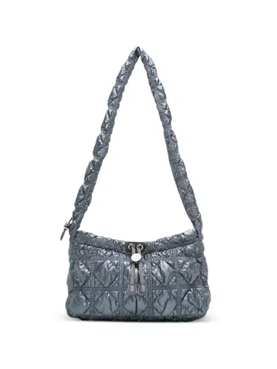 Carlyn Joy Drawstring Shoulder Bag In Blue