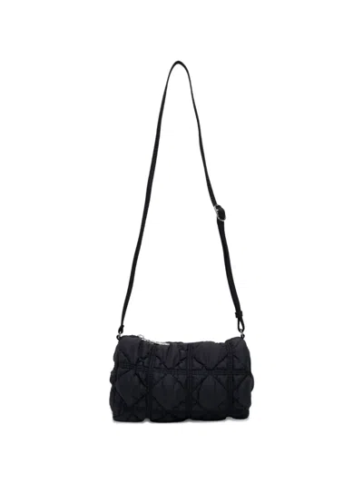 Carlyn Kira Quilted Cross Body Bag In Black