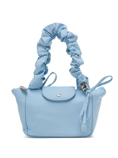Carlyn Mini Buddy Gathered Tote Bag In Blue