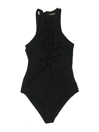 Pre-owned Carmar Bodysuit In Black