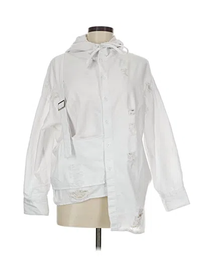 Pre-owned Carmar Cardigan Sweater In White