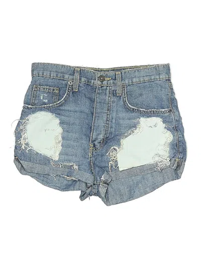 Pre-owned Carmar Denim Shorts In Blue