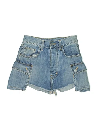 Pre-owned Carmar Denim Shorts In Blue