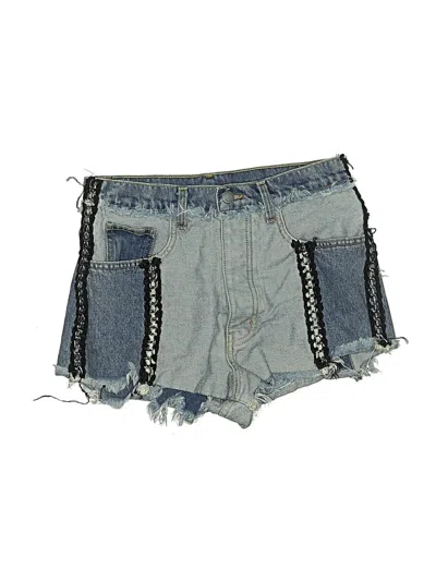 Pre-owned Carmar Denim Shorts In Blue