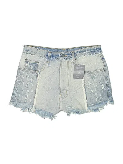 Pre-owned Carmar Denim Shorts In Blue
