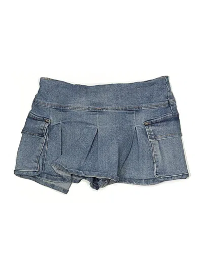 Pre-owned Carmar Skort In Blue